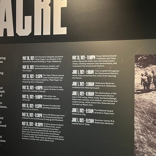 Greenwood Rising Museum Cultural Excursion